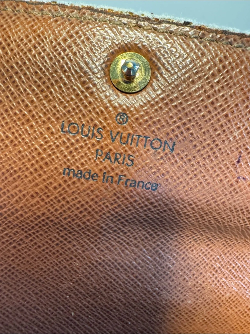 Louis Vuitton Vintage Monogram Sarah Long Wallet w/COA